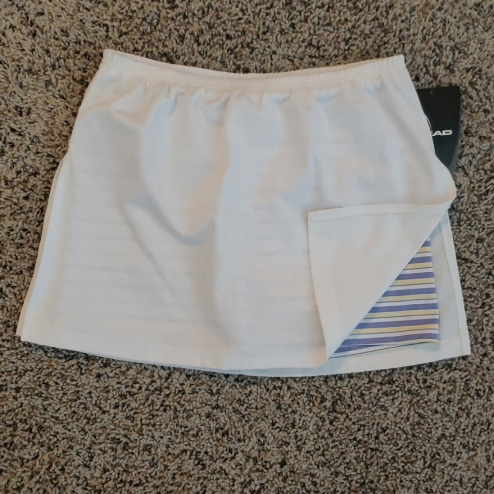 NWT White HEAD Tennis Skirt - M